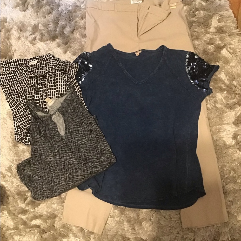 Designer bundle Calvin Klein and Michael kors, Reba - 3 tops and pants